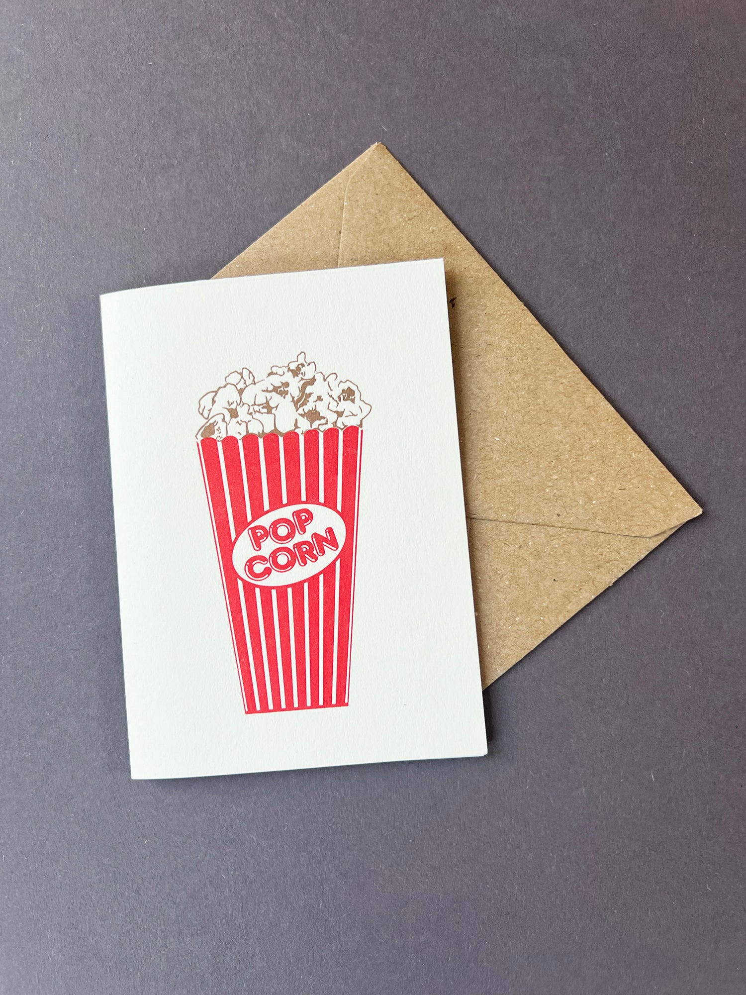 Popcorn Card