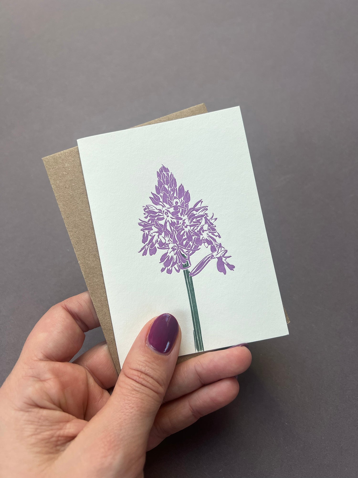 Wild Orchid Card