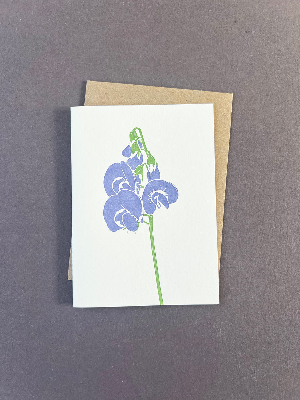 Sweet pea Card