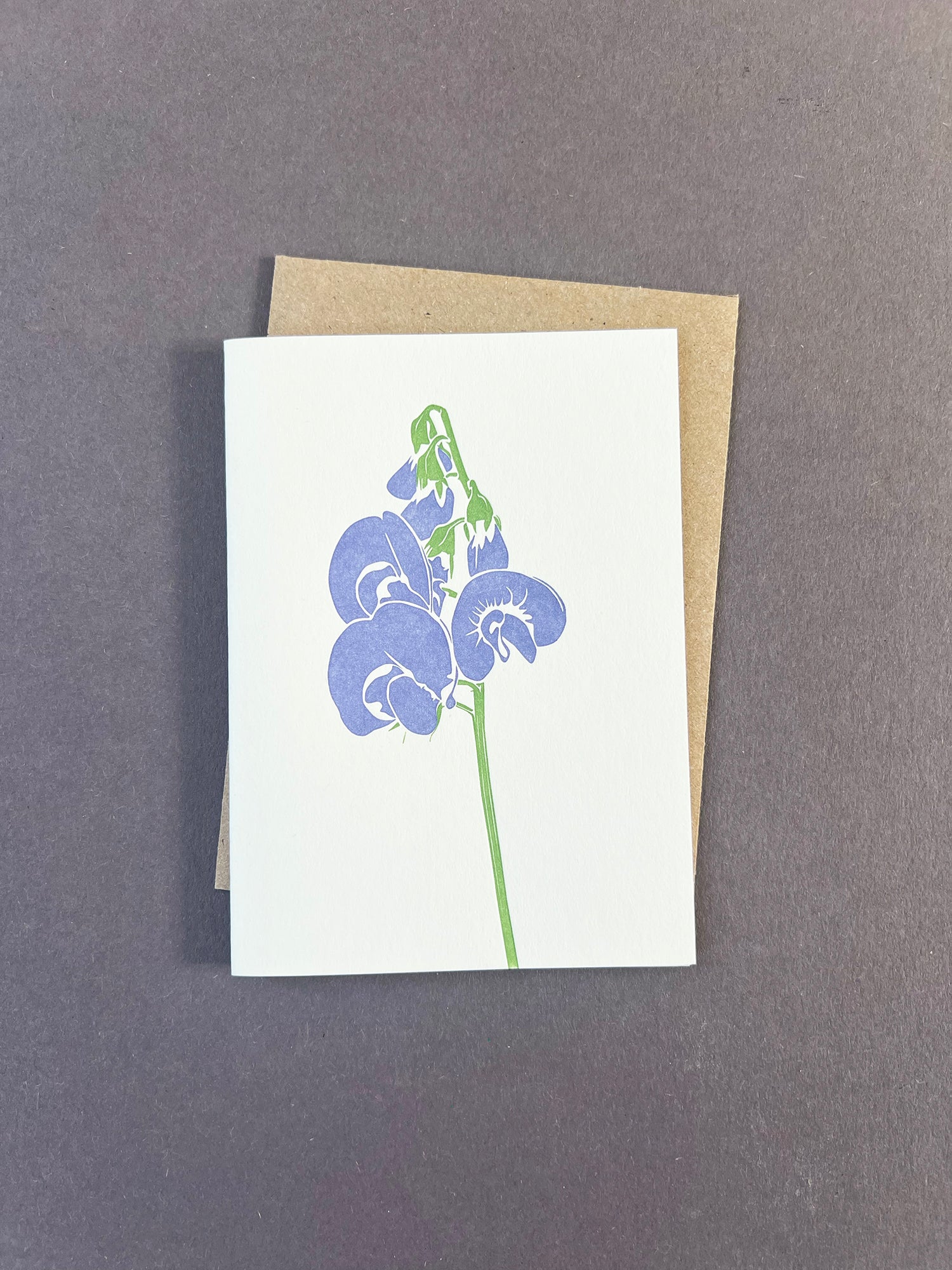 Sweet pea Card