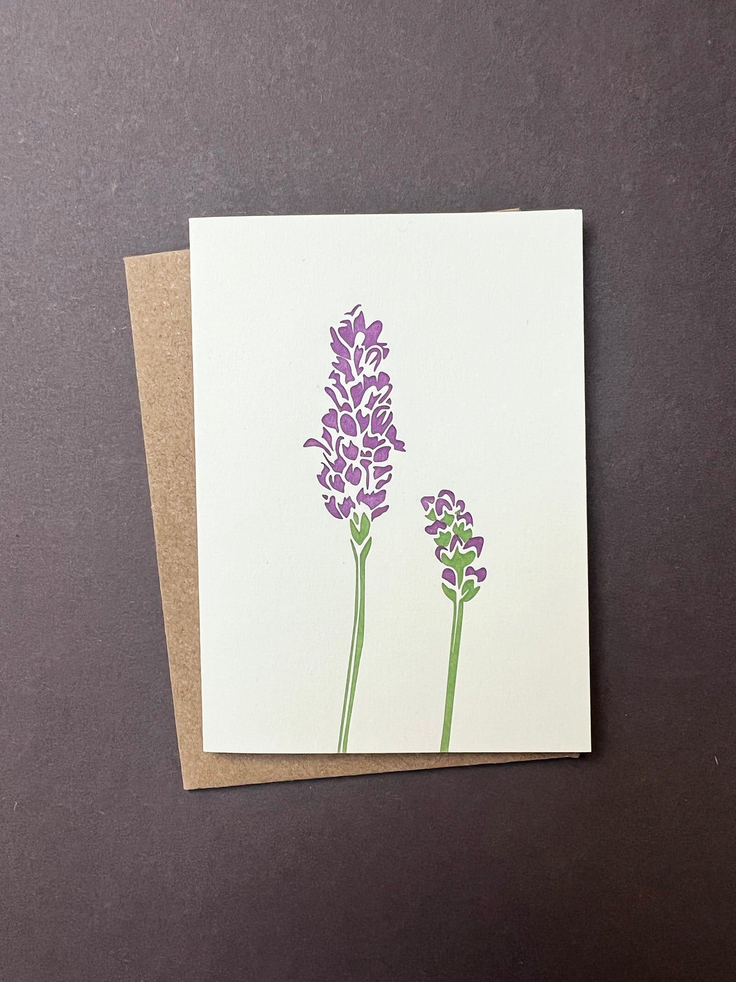 Lavender Card