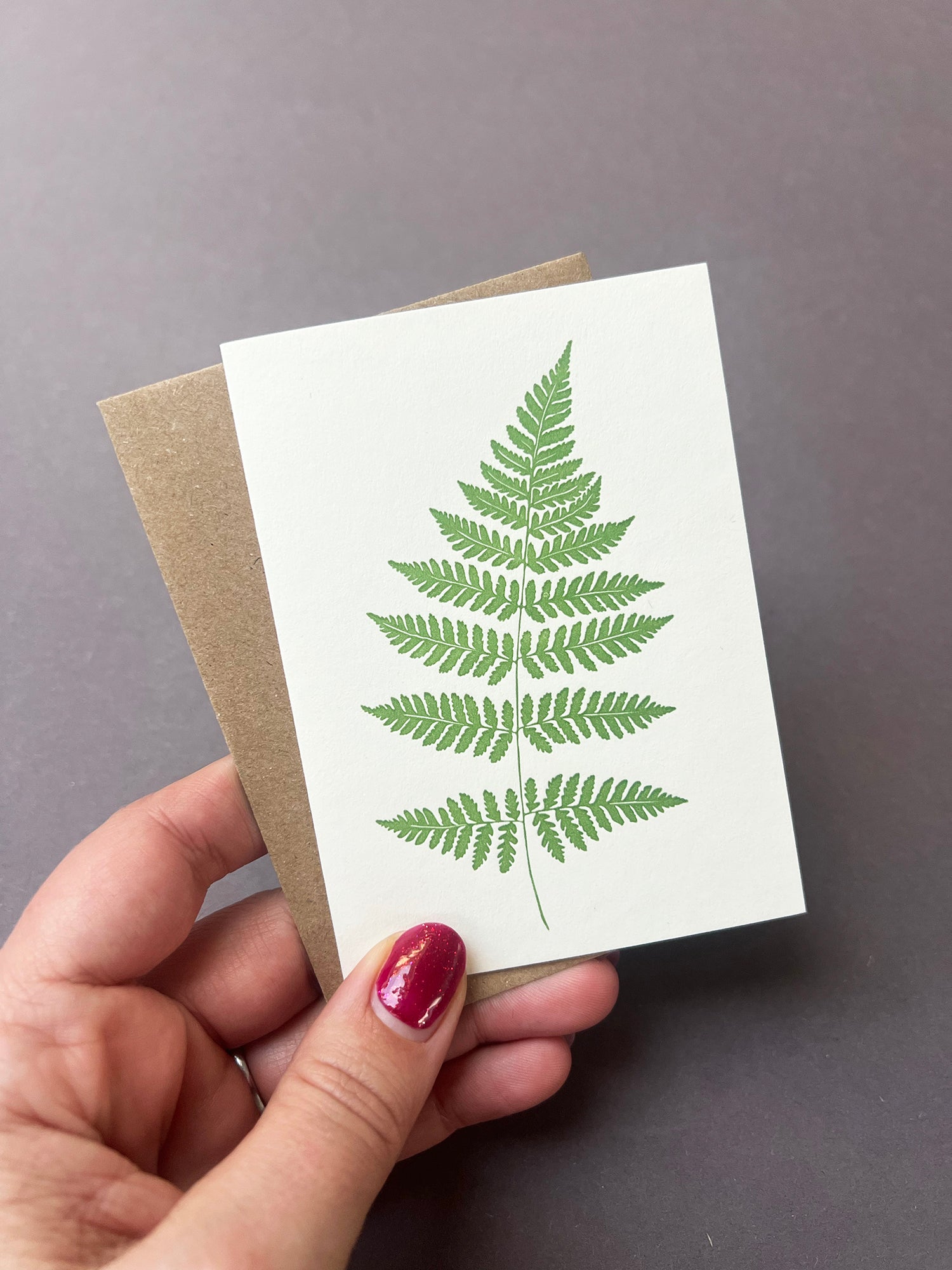 Royal Fern Card