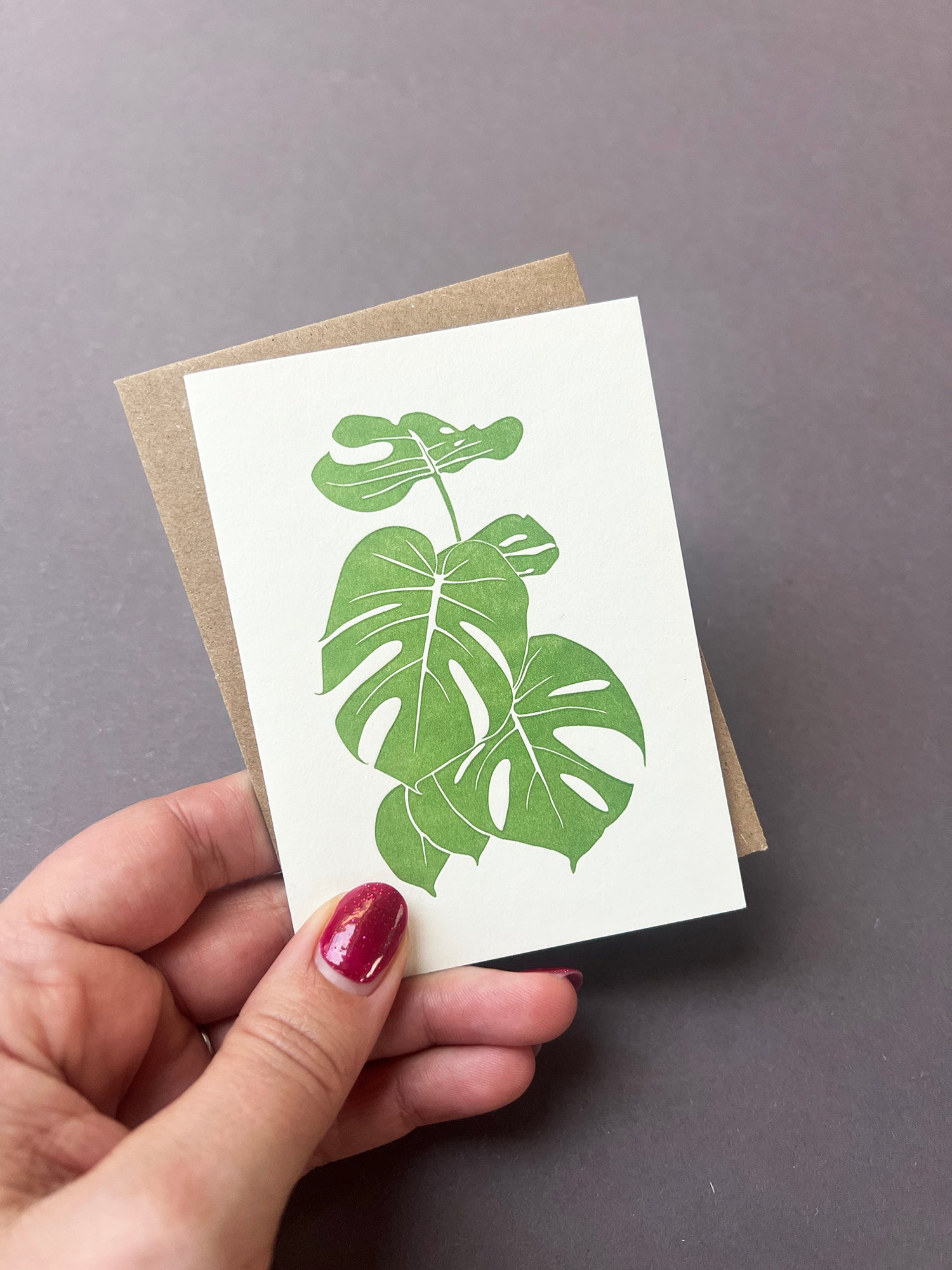 Monstera Card
