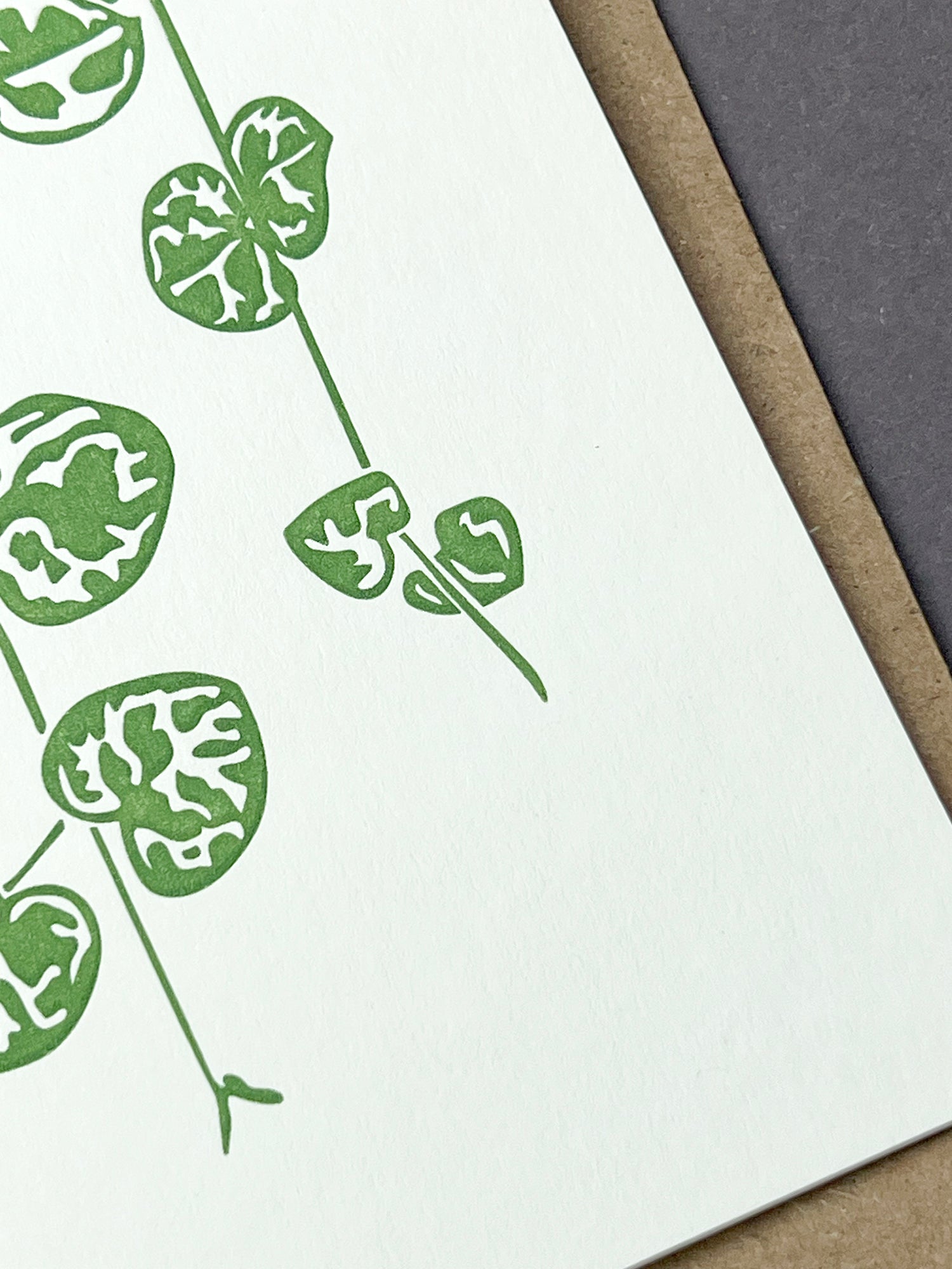 String of Hearts Card