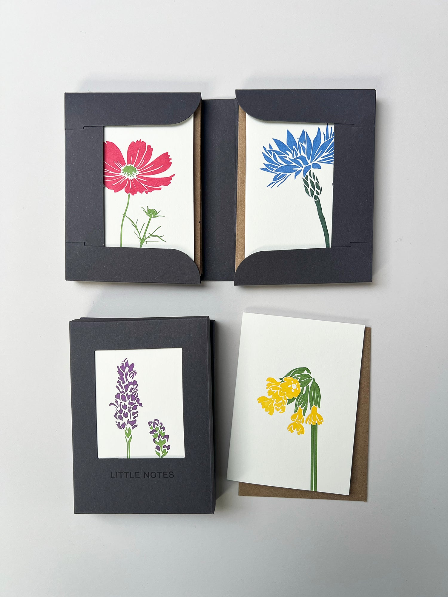 Flower Stems Notecard Set | Set of 8