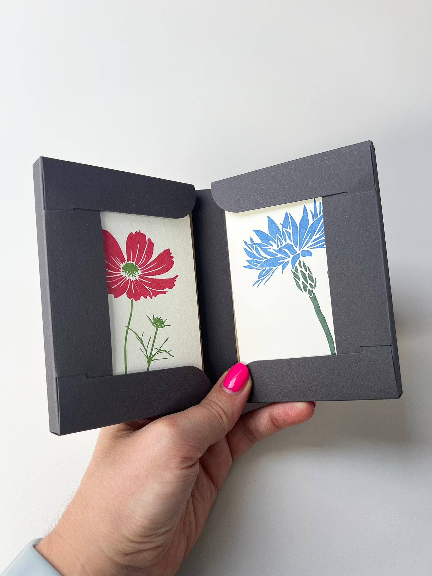 Flower Stems Notecard Set | Set of 8