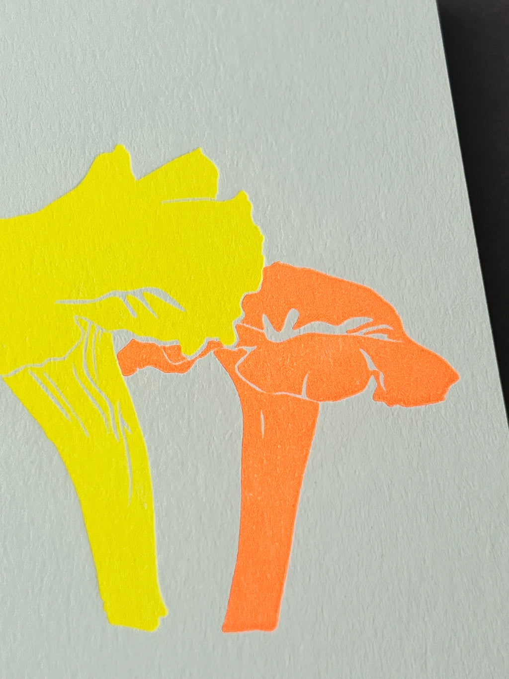 Chanterelle Mushroom Card