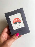 Neon Fungi Notecard Set | Set of 8