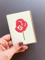 Pansy Card