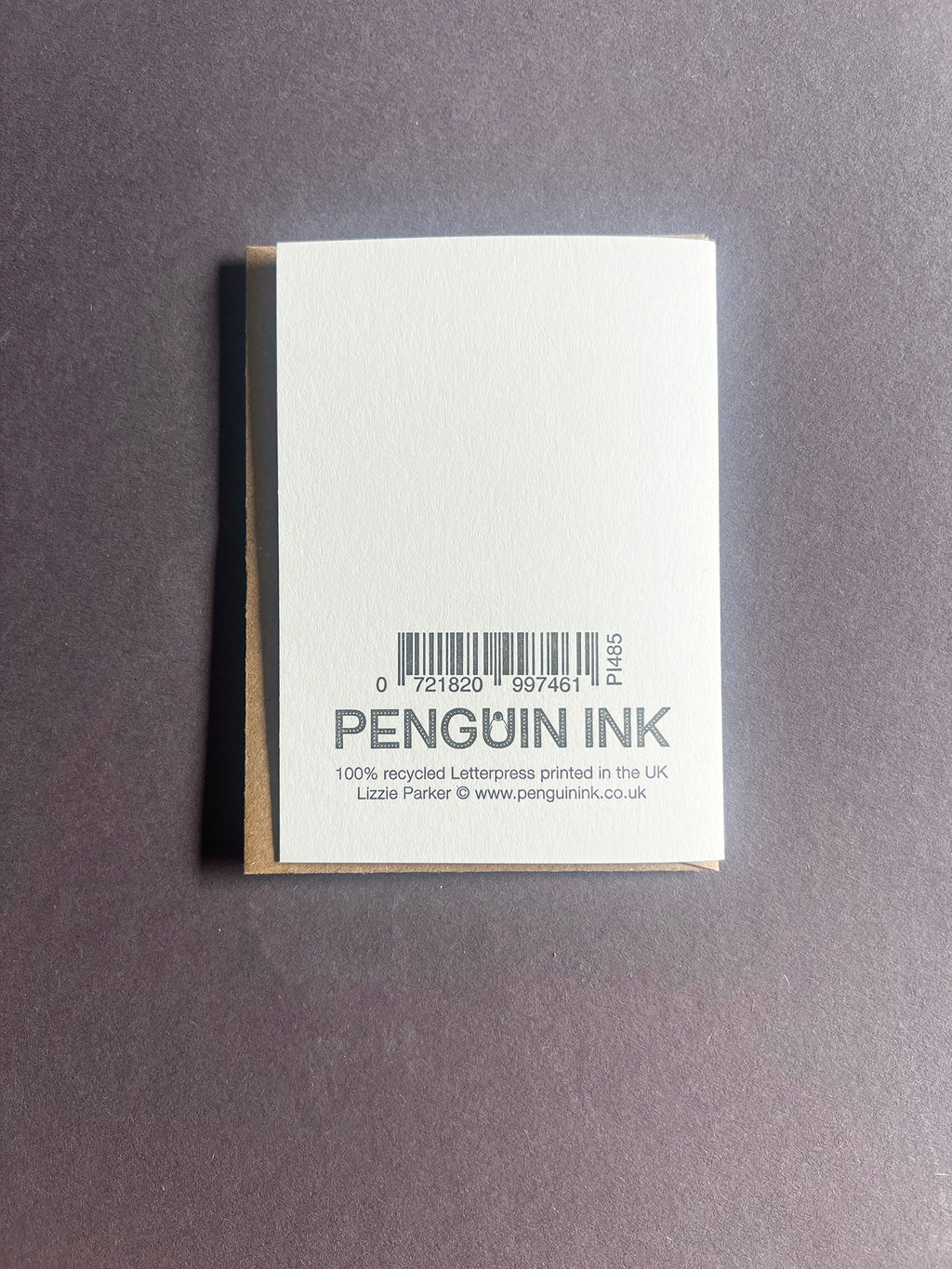 Peacock Butterfly Card