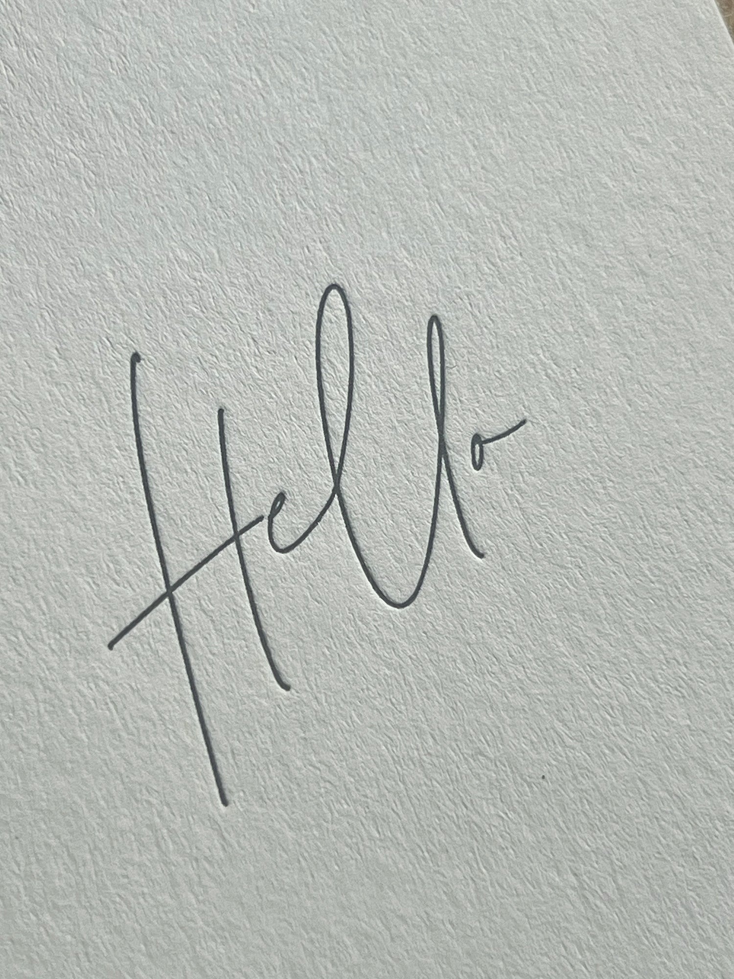 Hello Card