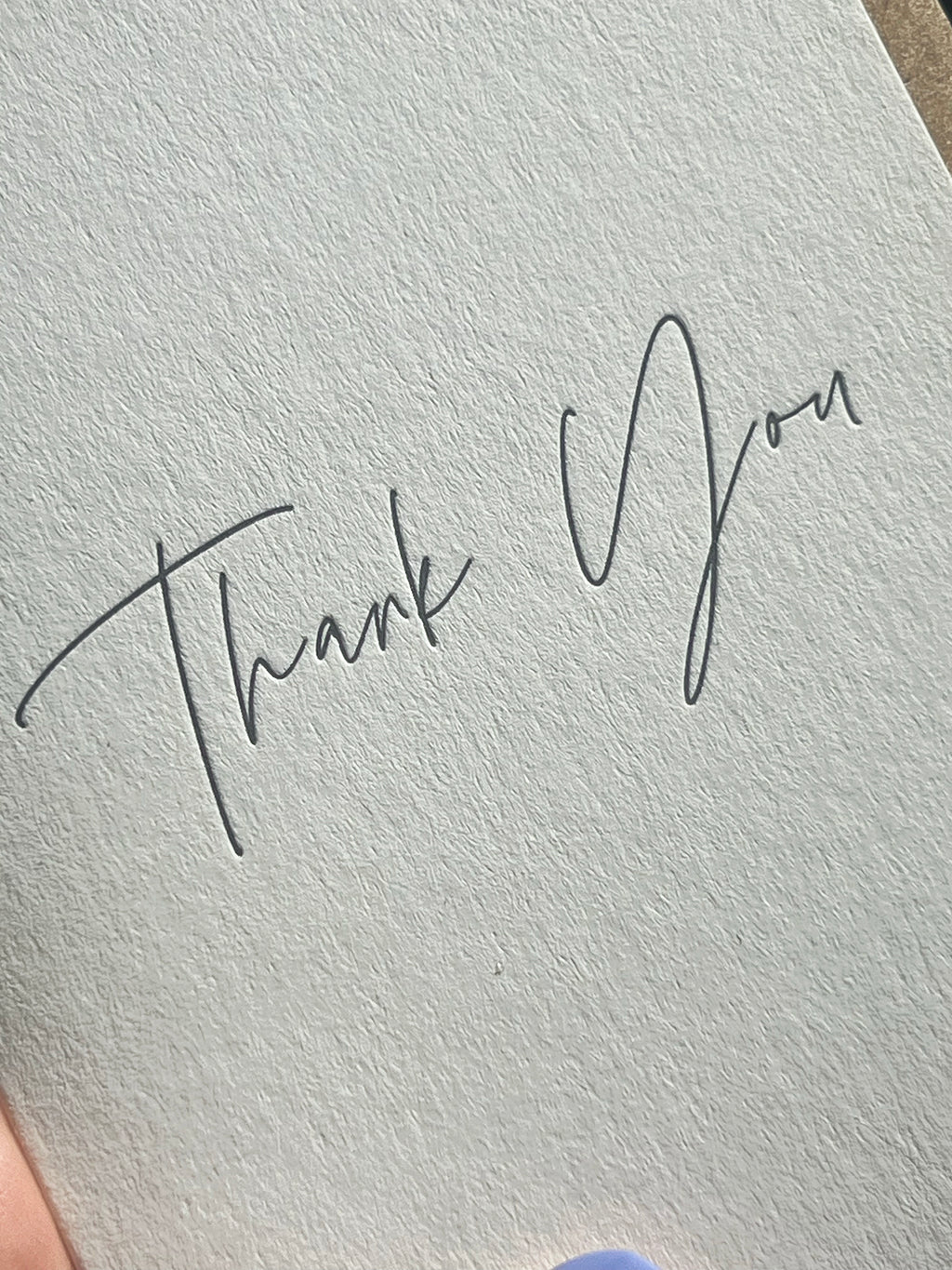 Thank You Card