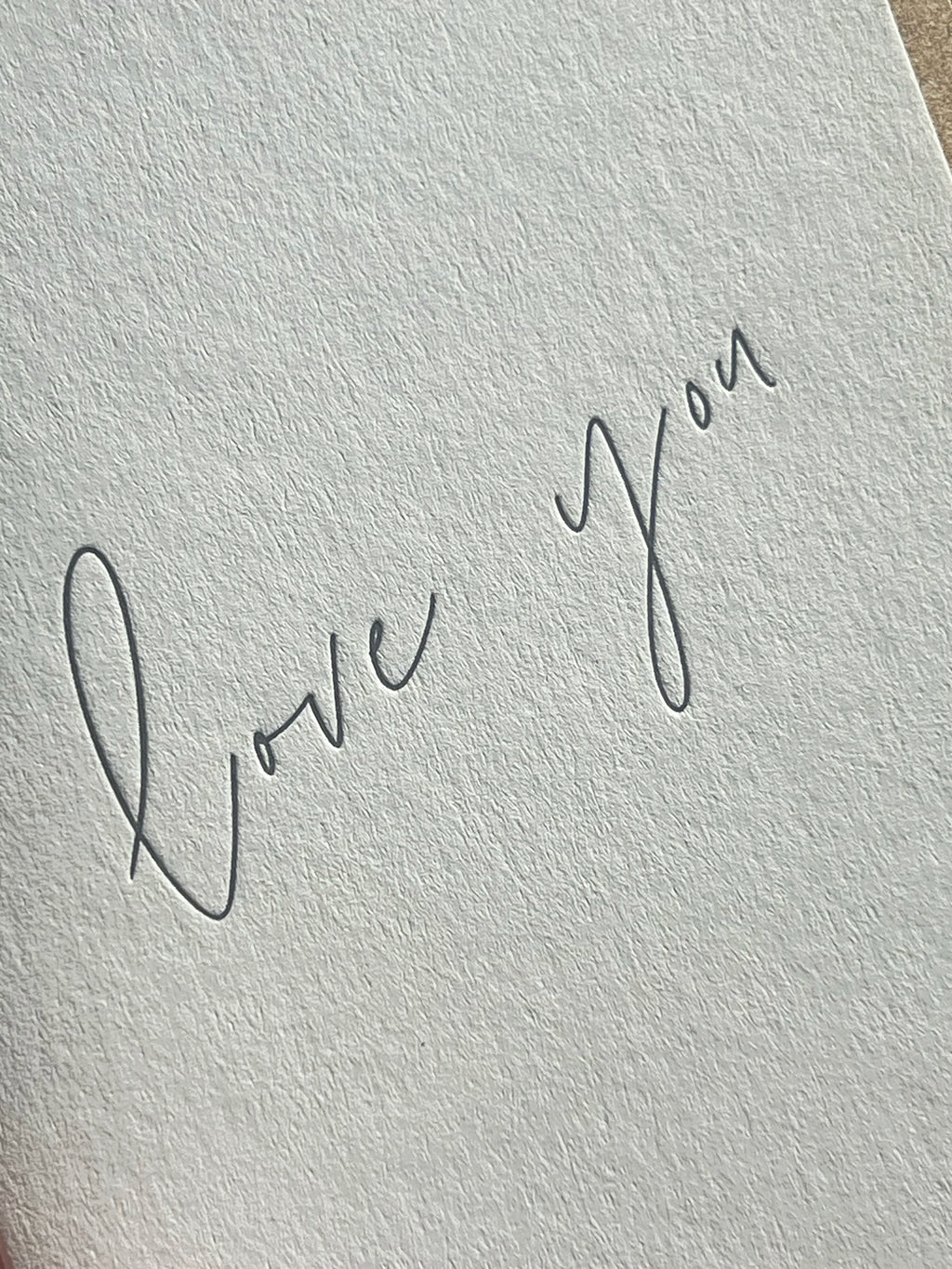Love You Card