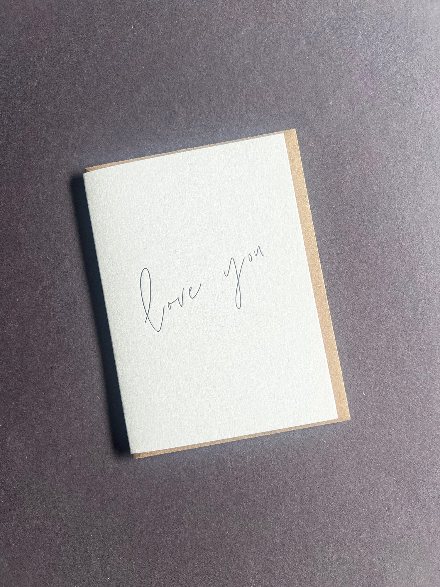 Love You Card