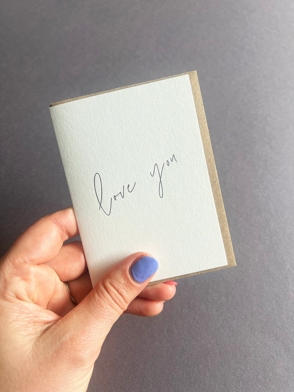 Love You Card