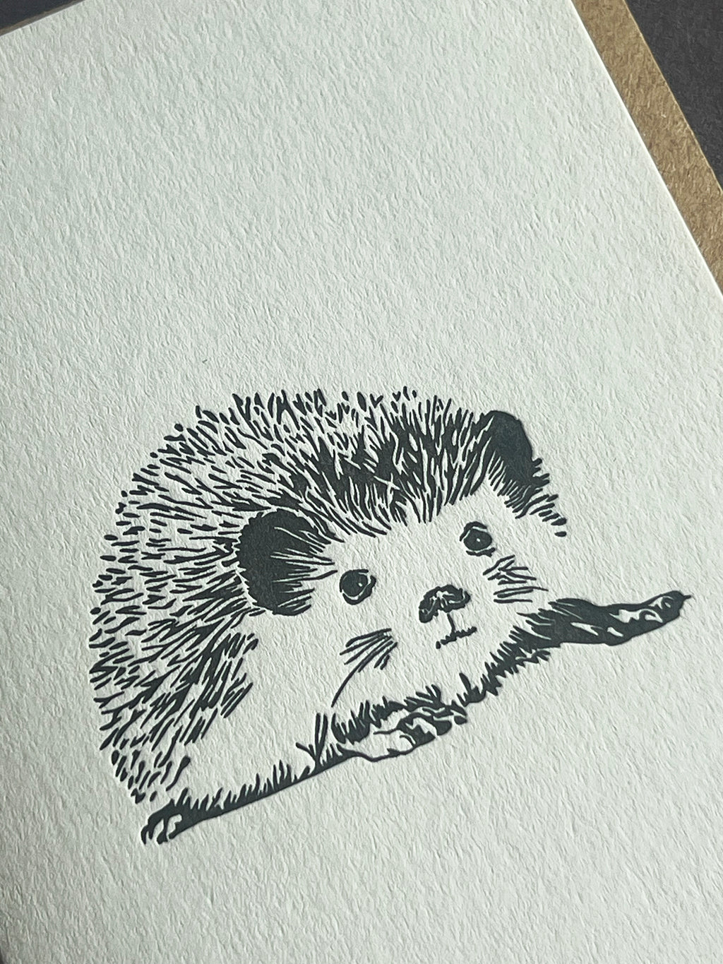 Hedgehog Card