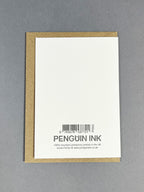 Alien Three Letterpress Card | 3rd Birthday Card