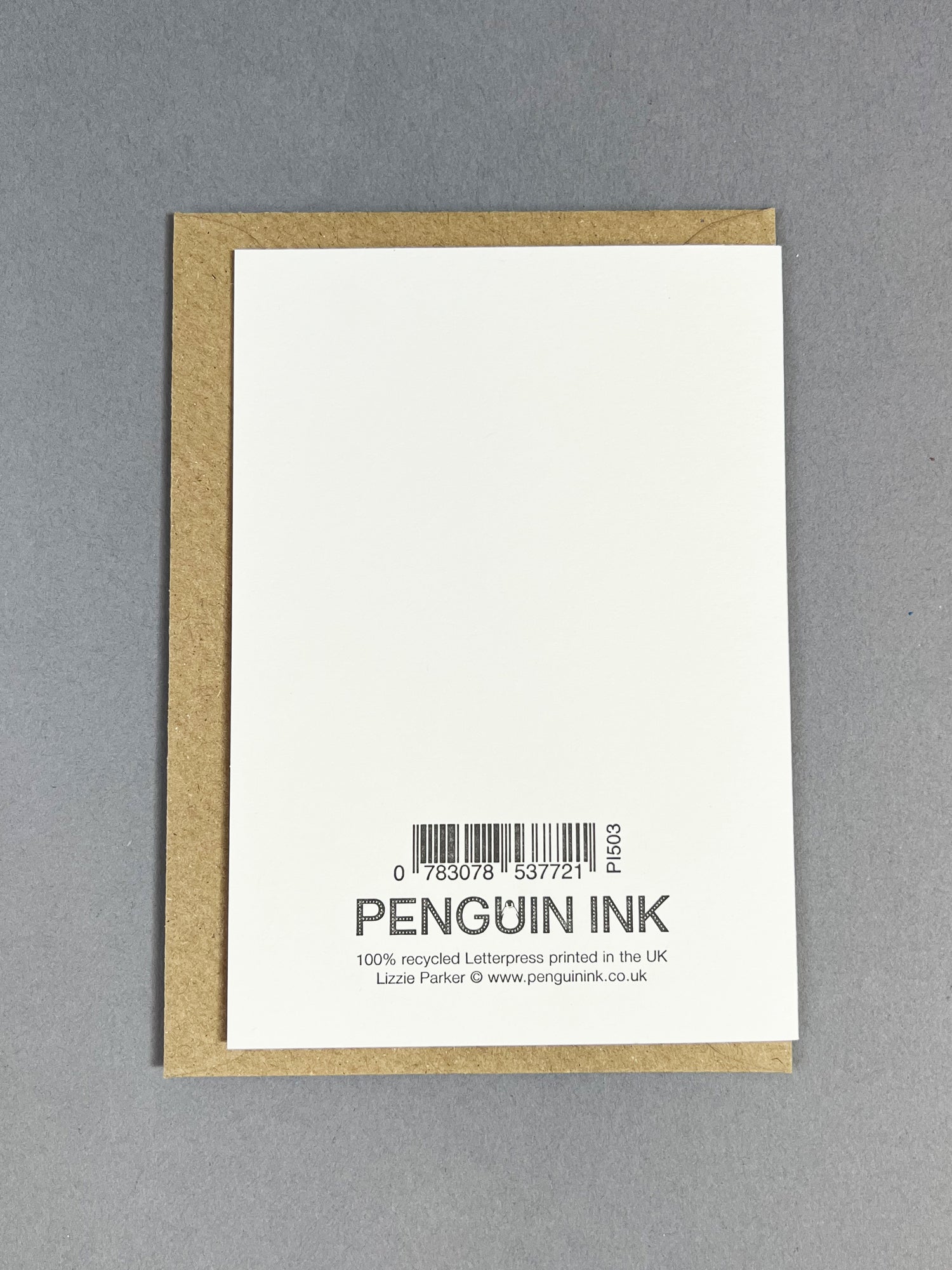 Alien Three Letterpress Card | 3rd Birthday Card