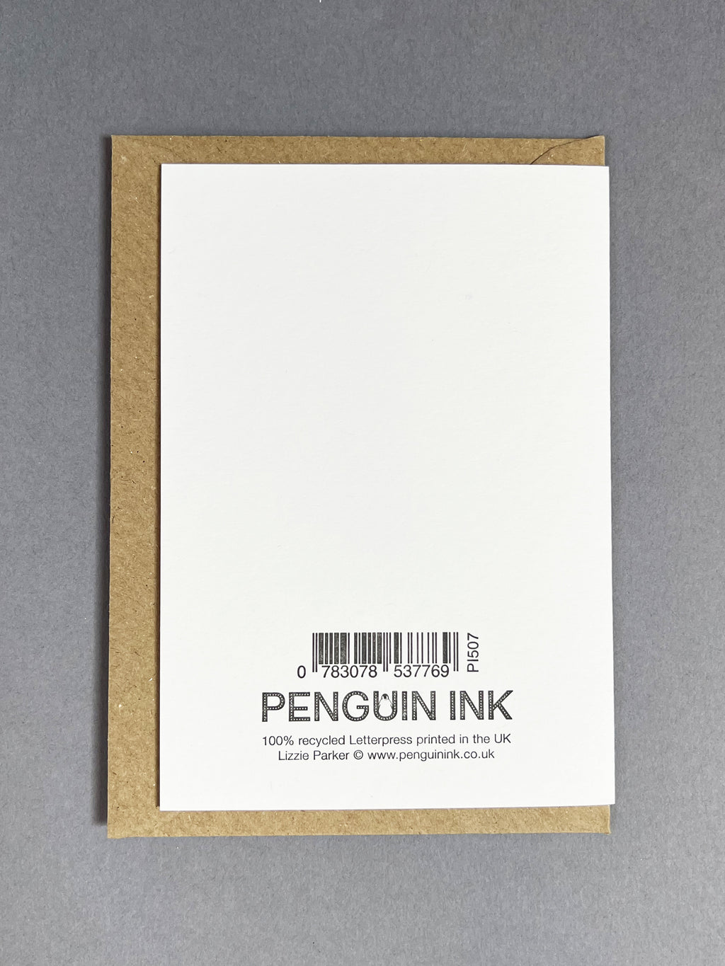 Alien Seven Letterpress Card | 7th Birthday Card