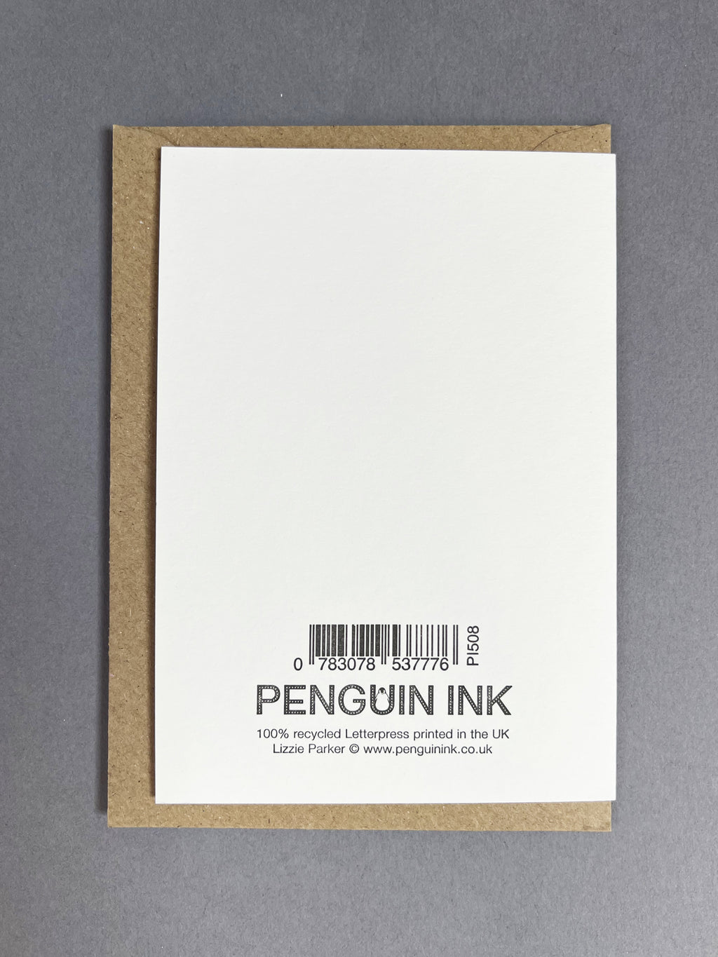 Alien Eight Letterpress Card | 8th Birthday Card