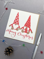 Gonks in Love Letterpress Card