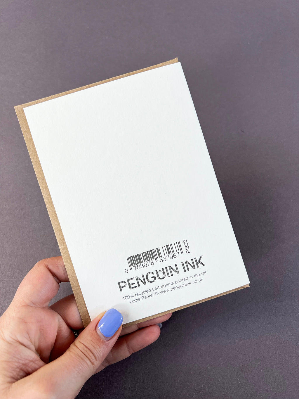 Engaged Penguins Letterpress Card | Engagement Card