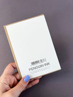 Engaged Penguins Letterpress Card | Engagement Card