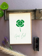 Good Luck Ladybug Letterpress Card