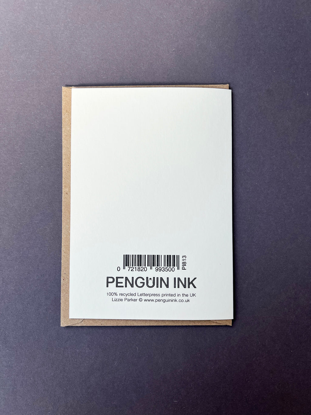 Good Luck Ladybug Letterpress Card