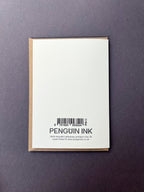 Hooray Penguin Letterpress Card | Well Done Card | Congratultions