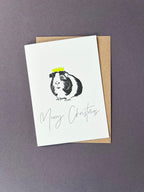 Christmas Guinea Pig Card | Christmas Card