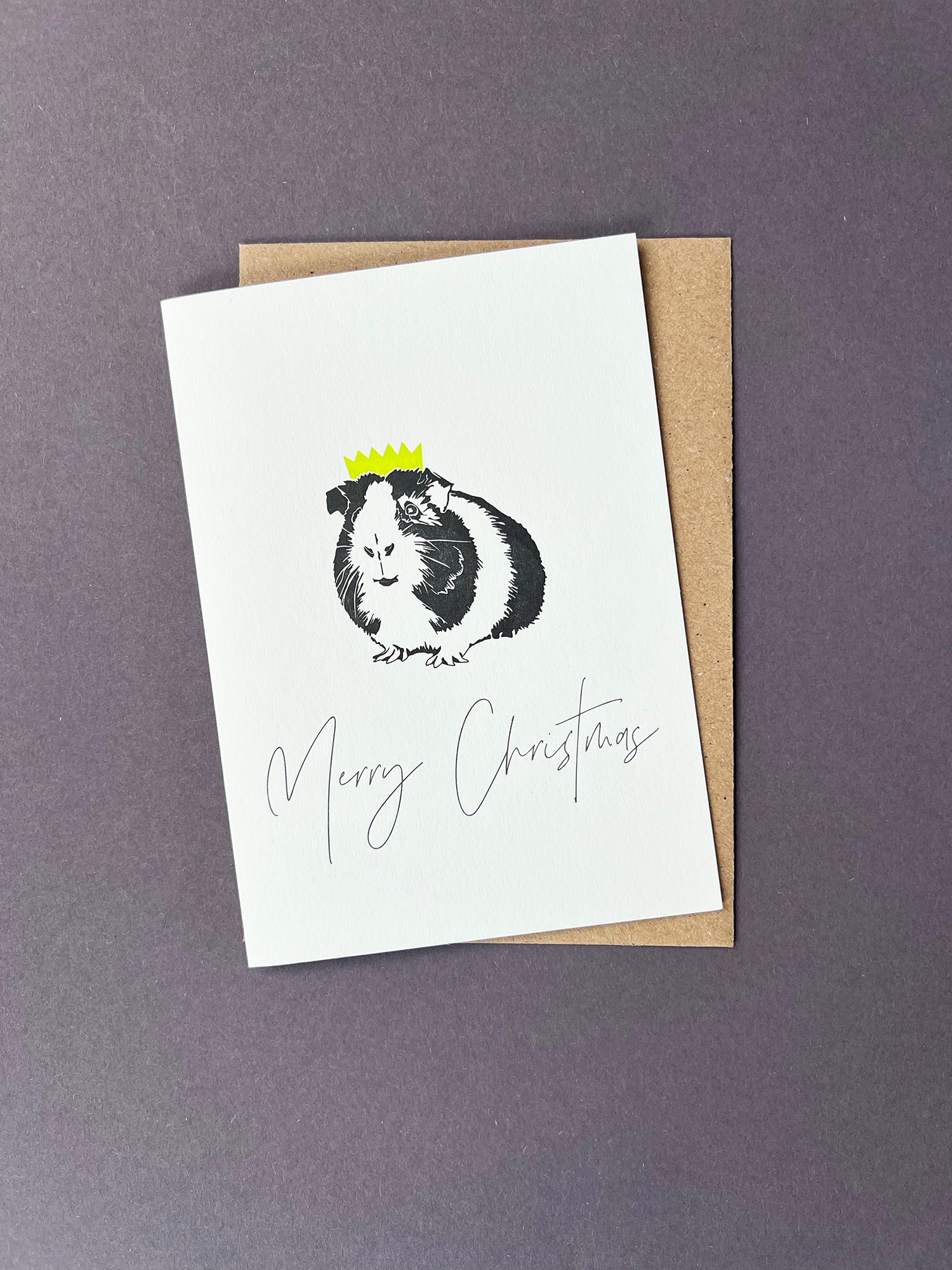 Christmas Guinea Pig Card | Christmas Card