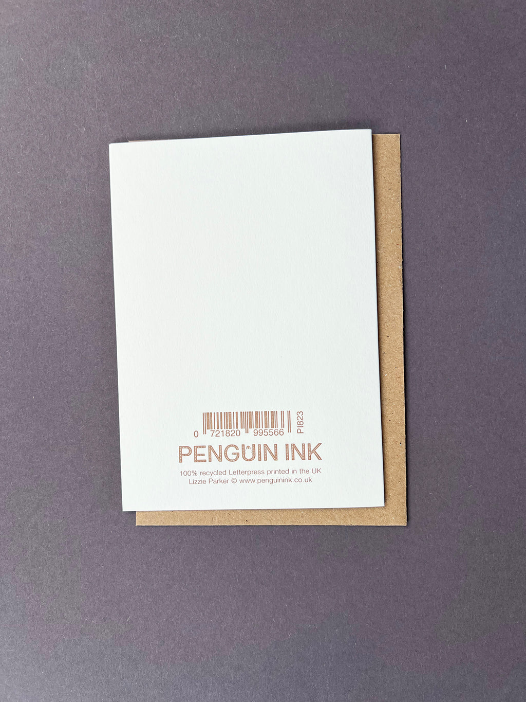 Christmas Holly Letterpress Card