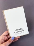 Birthday Penguin Letterpress Card