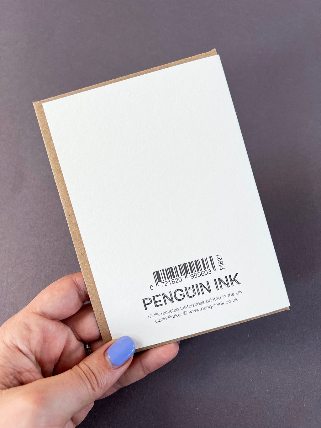 Birthday Cat Letterpress Card