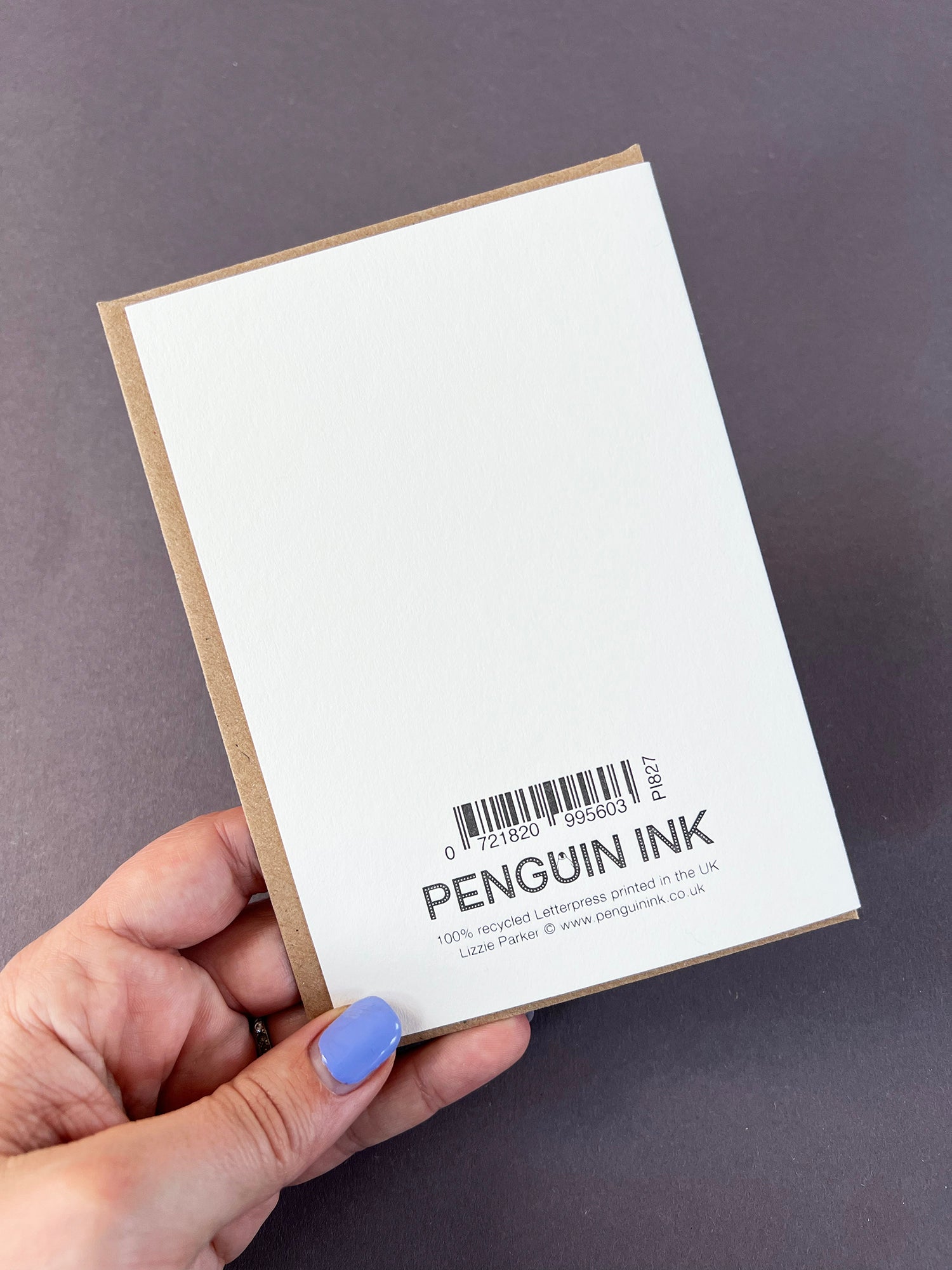 Birthday Cat Letterpress Card