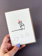 Late Mouse Card | Belated Birthday Card
