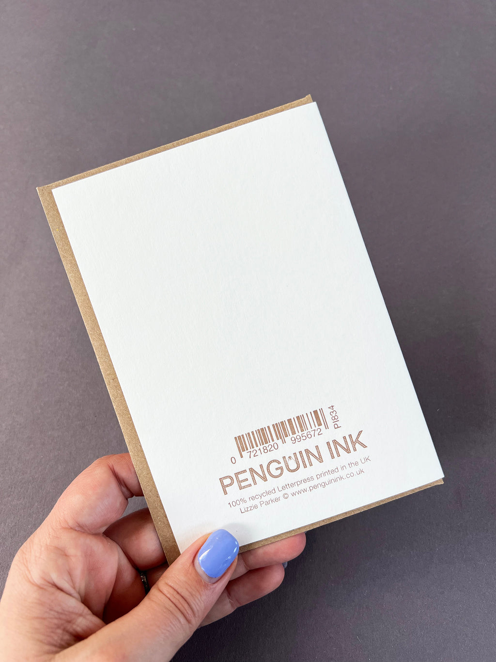 Cherry Cake Letterpress Card