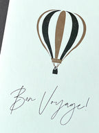 Bon Voyage Card | Leaving Card | Goodbye Moving Card