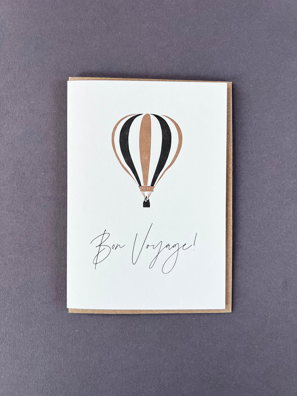 Bon Voyage Card | Leaving Card | Goodbye Moving Card