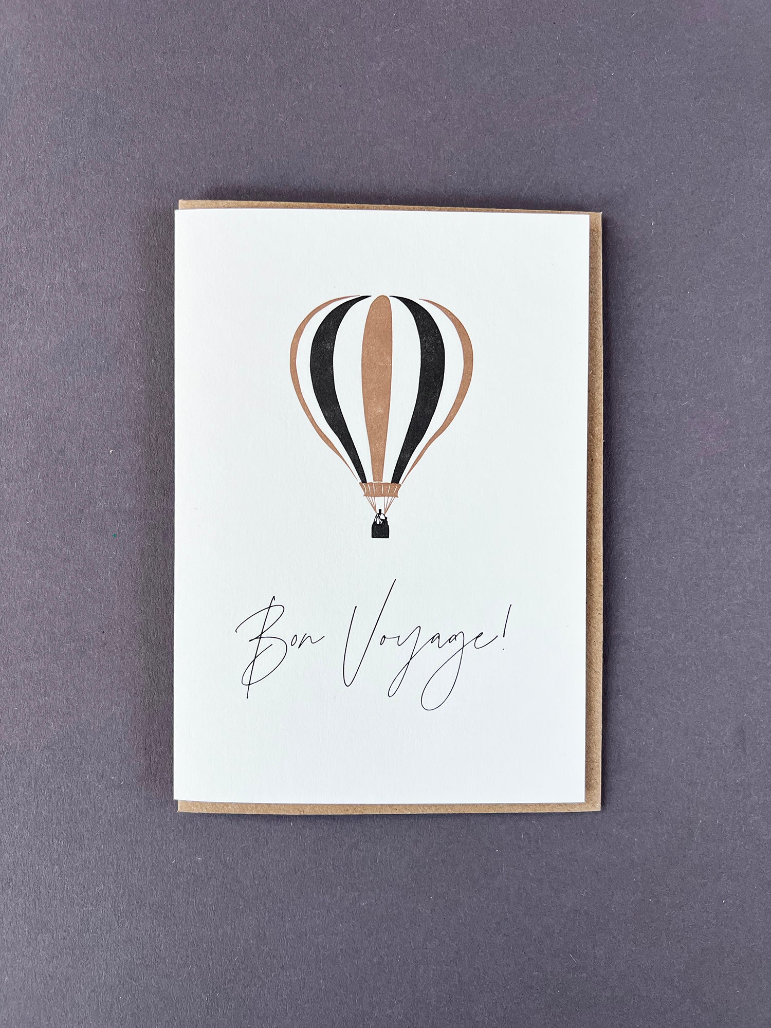 Bon Voyage Card | Leaving Card | Goodbye Moving Card