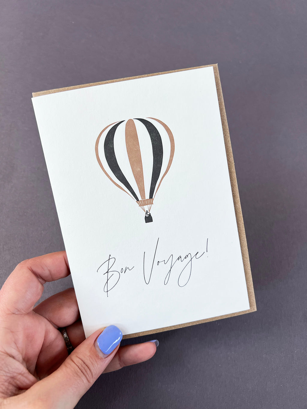 Bon Voyage Card | Leaving Card | Goodbye Moving Card