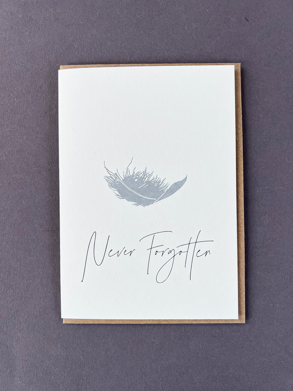 Never Forgotten Card