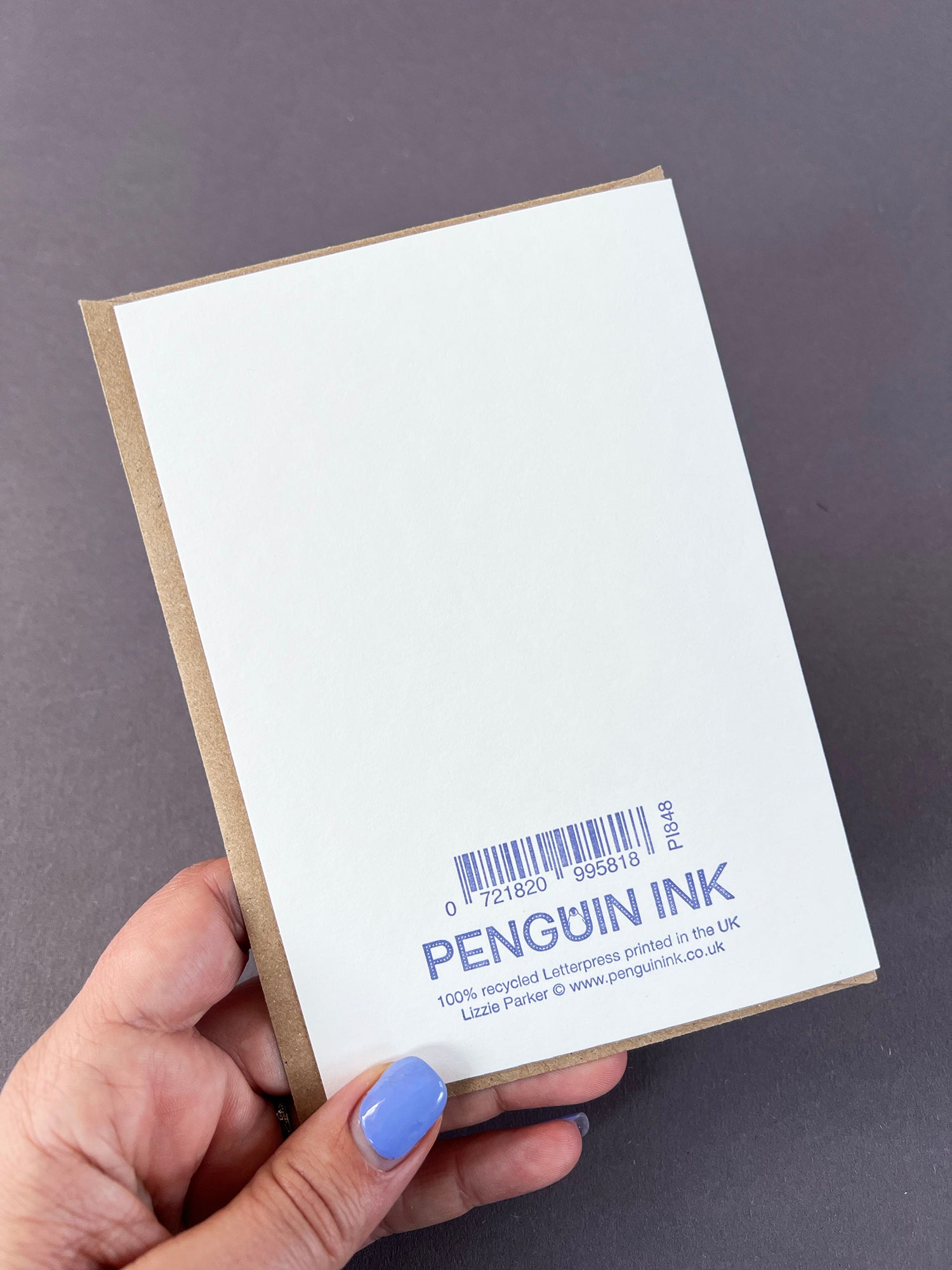 Chicory Letterpress Card