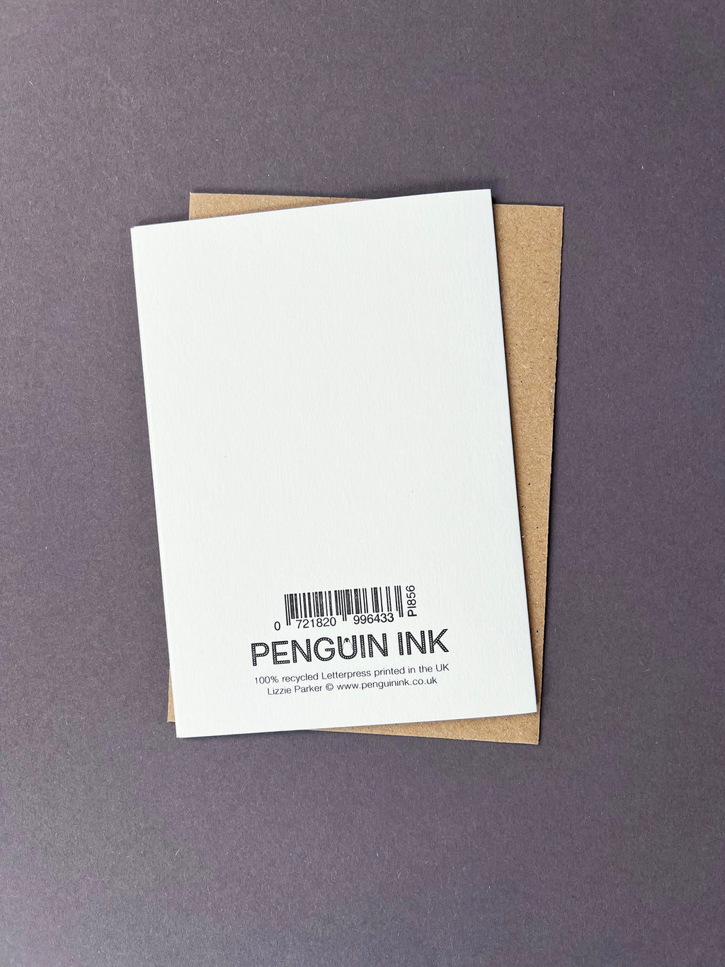 Birthday Fishing Letterpress Card