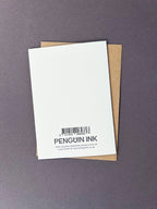 Birthday Fishing Letterpress Card