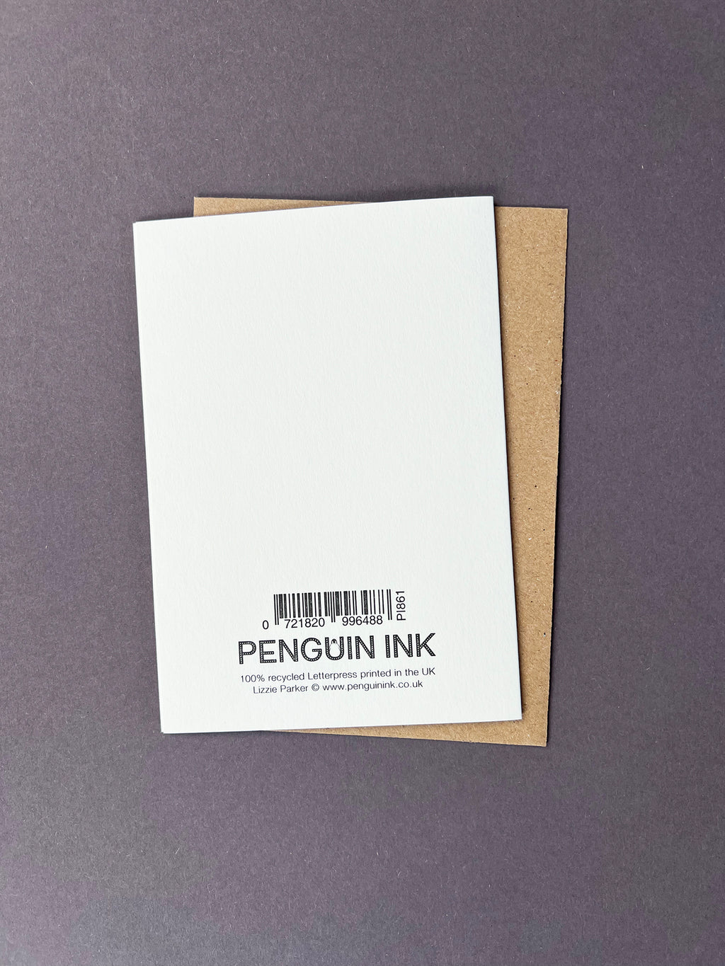 Birthday Sundae Letterpress Card