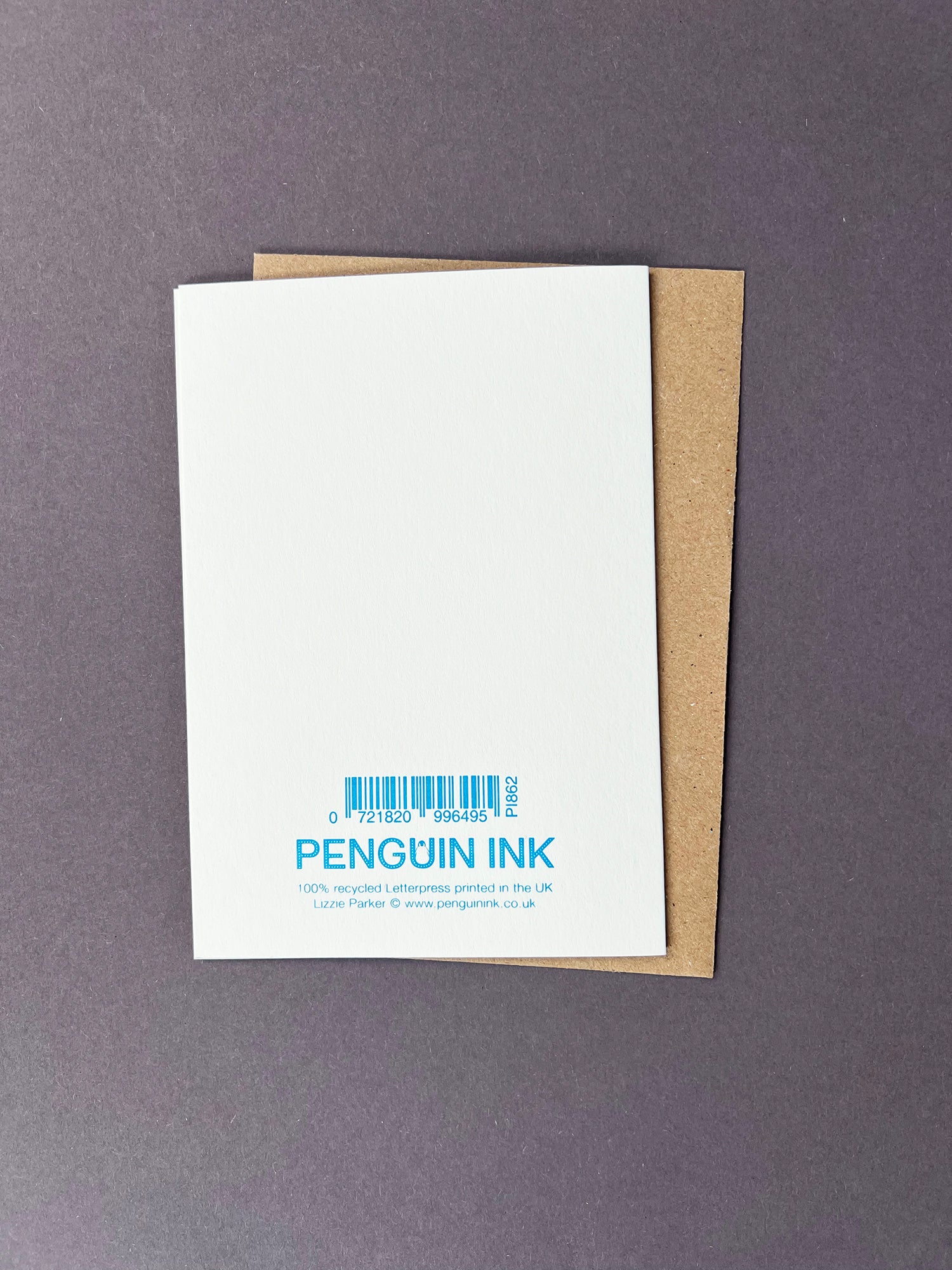 Birthday Balloons Letterpress Card