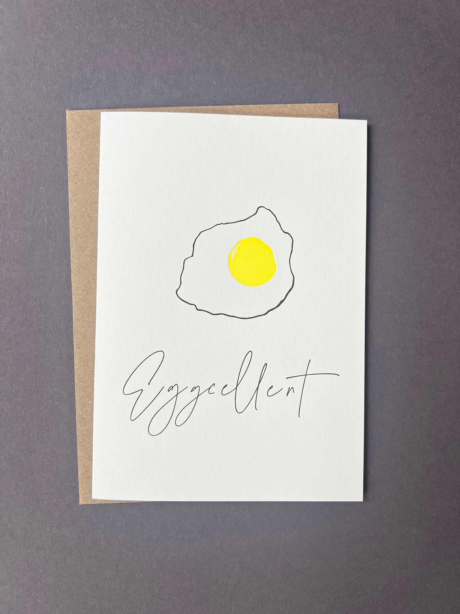 Eggcellent Card