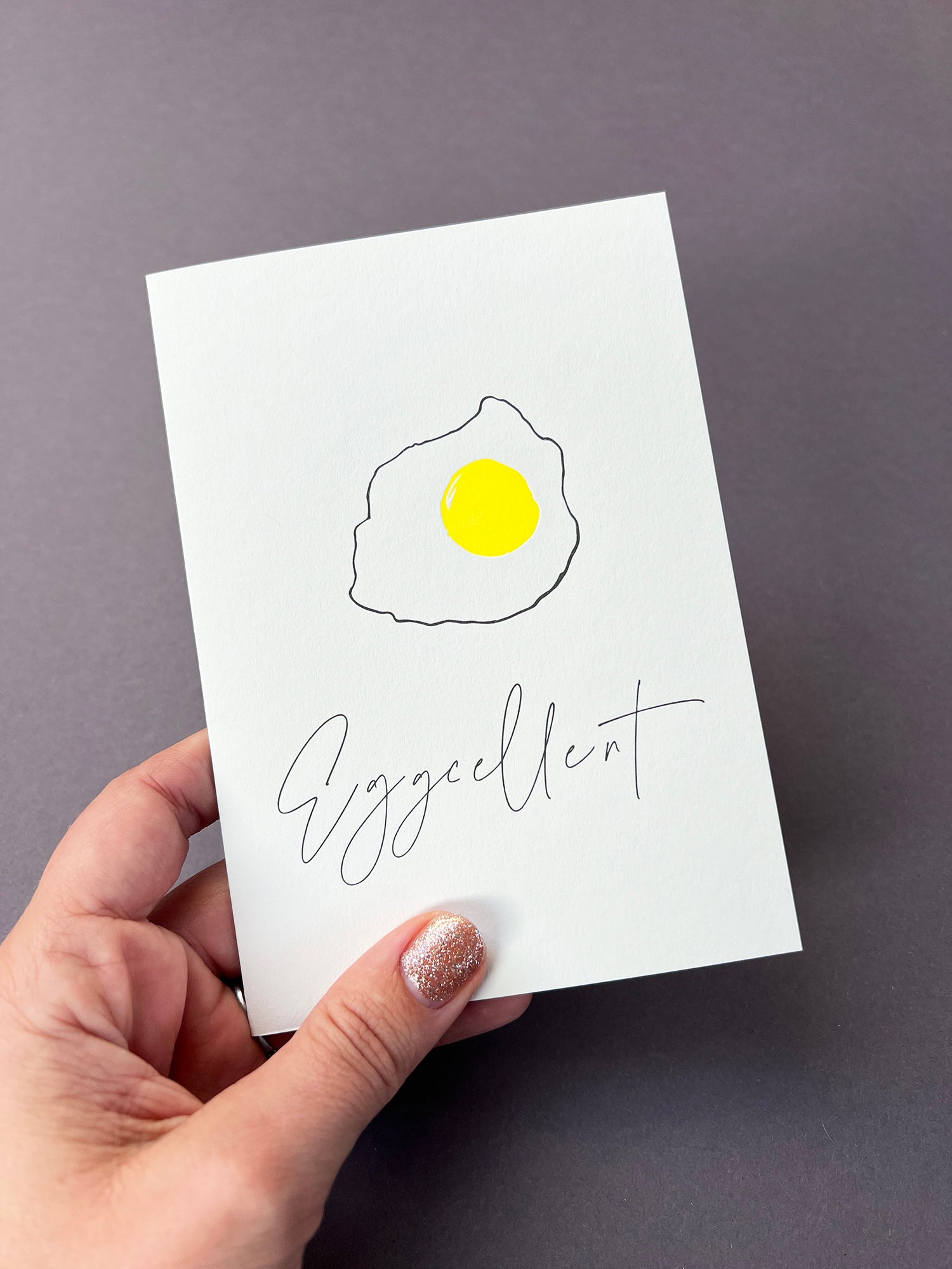 Eggcellent Card